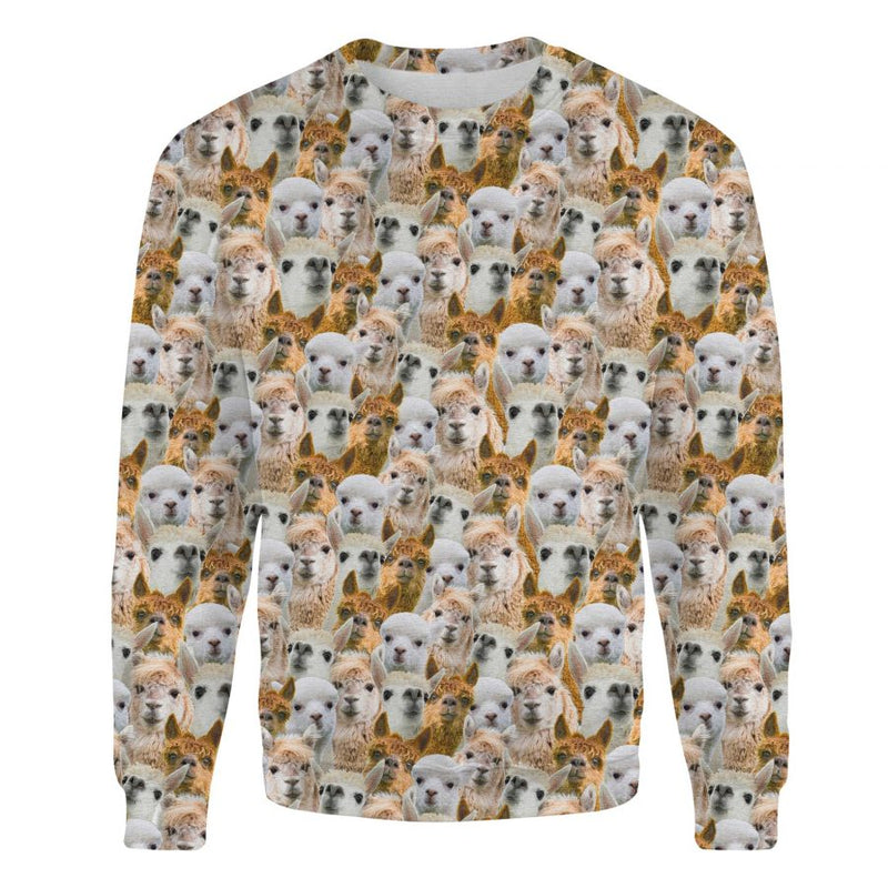 Alpaca - Full Face - Premium Sweater