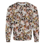 American Bulldog - Full Face - Premium Sweater