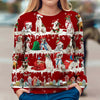 American Bulldog - Snow Christmas - Premium Sweater