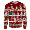 American Bulldog - Snow Christmas - Premium Sweater