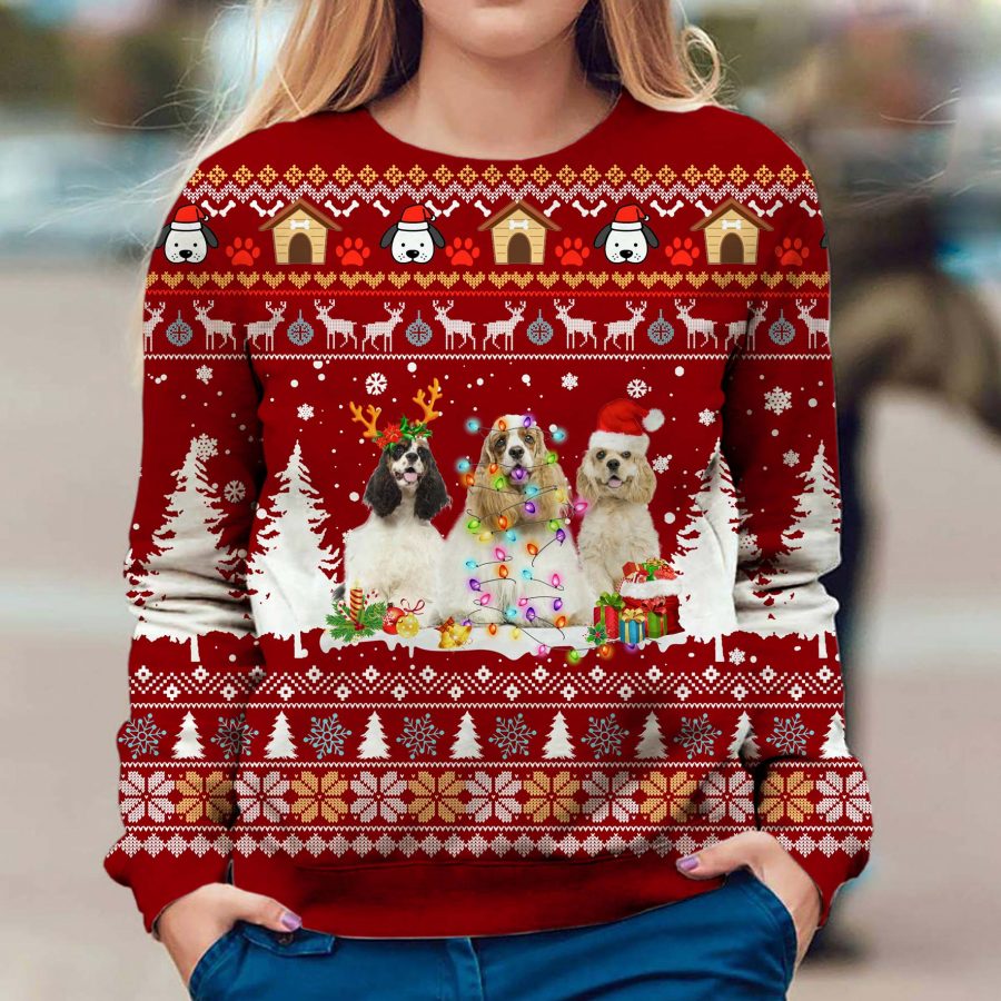 American Cocker Spaniel - Ugly - Premium Sweater