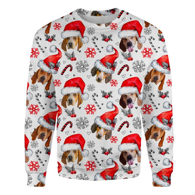 American English Coonhound - Xmas Decor - Premium Sweater