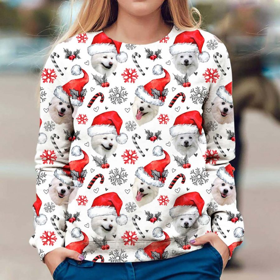 American Eskimo Dog - Xmas Decor - Premium Sweater
