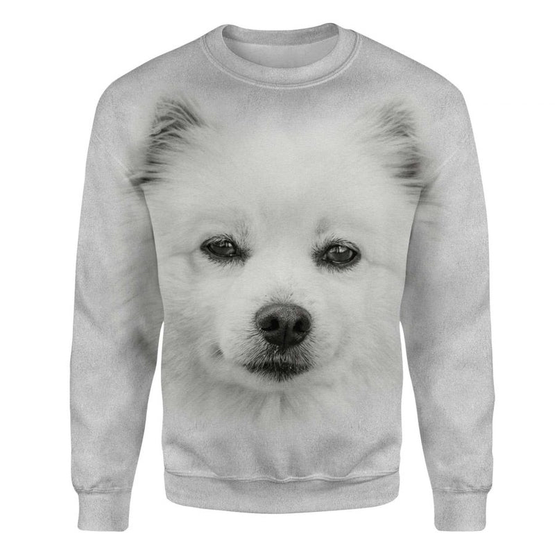 American Eskimo Dog - Face Hair - Premium Sweater