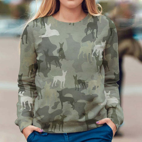 American Hairless Terrier - Camo - Premium Sweater