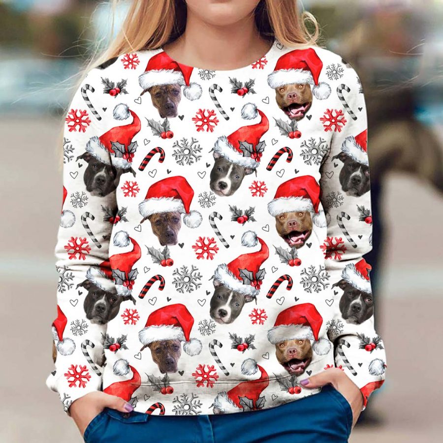 American Pit Bull Terrier - Xmas Decor - Premium Sweater