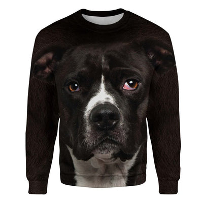 American Pit Bull Terrier - Face Hair - Premium Sweater