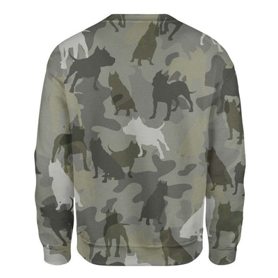 American Staffordshire Terrier - Camo - Premium Sweater