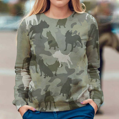 American Staffordshire Terrier - Camo - Premium Sweater