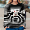 American Eskimo - Stripe - Premium Sweater