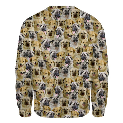 Anatolian Shepherd - Full Face - Premium Sweater