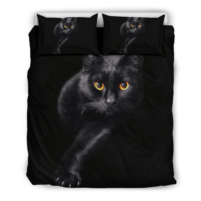Black Cat Bedding Set