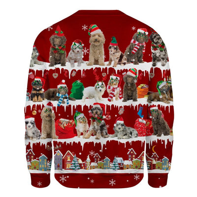 Aussiedoodle - Snow Christmas - Premium Sweater