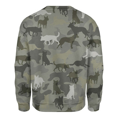 Australian Cattle Dog - Camo - Premium Sweater