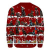 Australian Kelpie - Snow Christmas - Premium Sweater