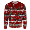 Australian Kelpie - Snow Christmas - Premium Sweater