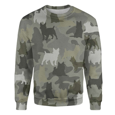 Australian Terrier - Camo - Premium Sweater