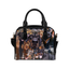 Dobermann Face Shoulder Handbag
