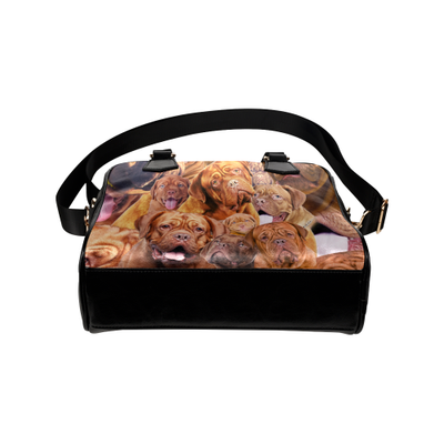 Dogue de Bordeaux Face Shoulder Handbag