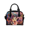 Chihuahua Yin Yang Shoulder Handbag