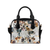 Jack Russell Terrier Face Shoulder Handbag