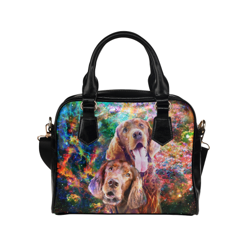 Irish Setter Yin Yang Shoulder Handbag