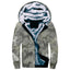 Basenji Camo Fleece Hoodie