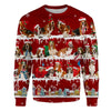 Basset Hound - Snow Christmas - Premium Sweater
