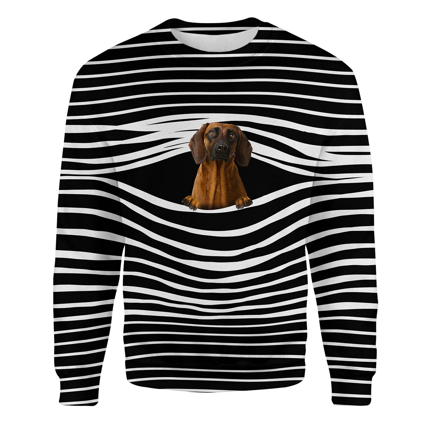 Bavarian Mountain Hound - Stripe - Premium Sweater