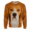 Beagle - Face Hair - Premium Sweater