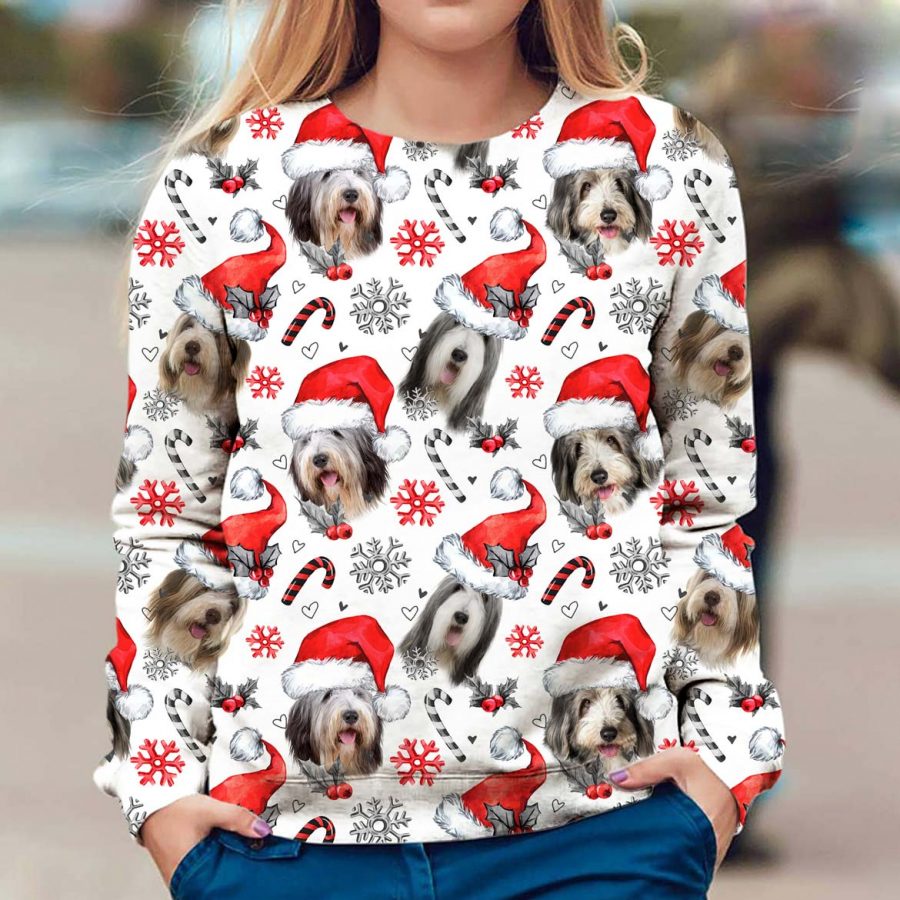 Bearded Collie - Xmas Decor - Premium Sweater