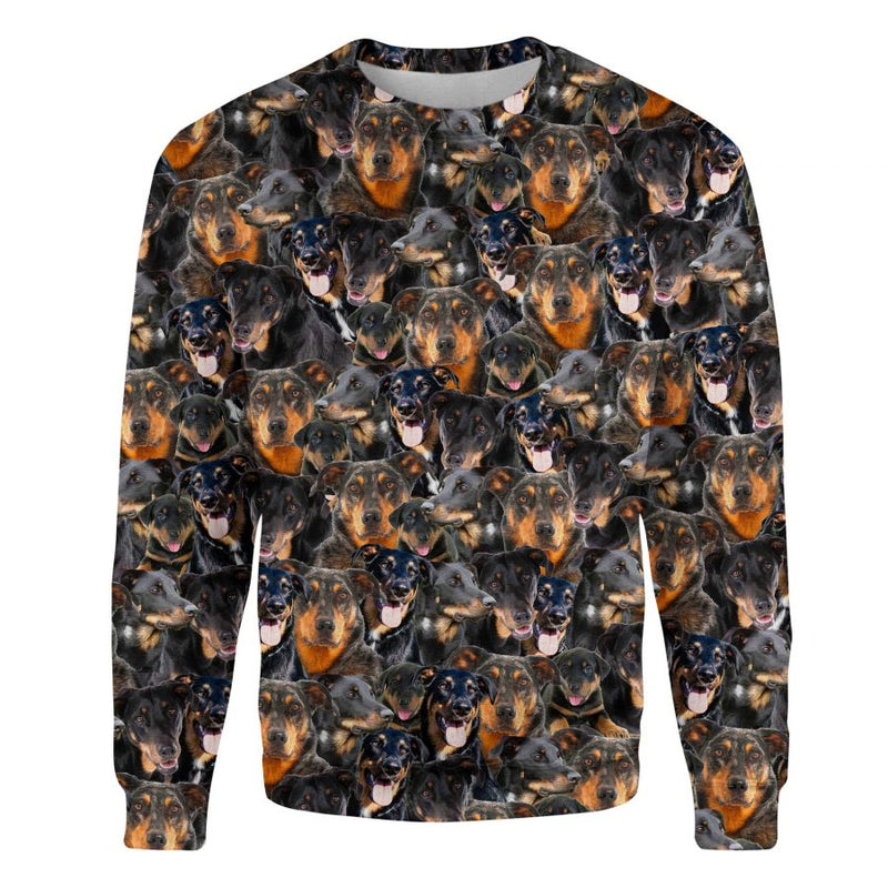 Beauceron - Full Face - Premium Sweater