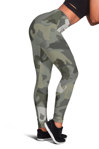 Bedlington Terrier Camo Legging