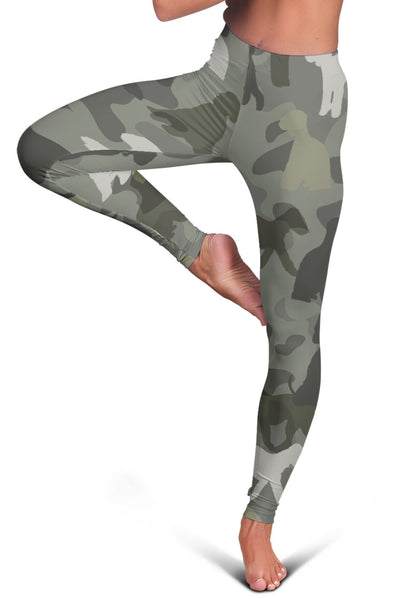 Bedlington Terrier Camo Legging