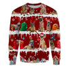 Belgian Malinois - Snow Christmas - Premium Sweater