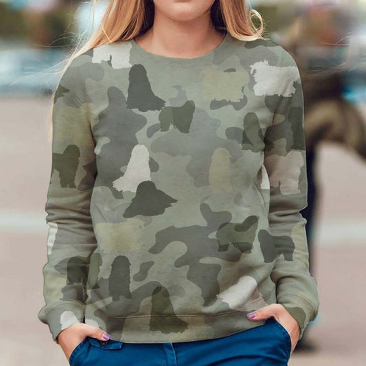 Bergamasco Shepherd - Camo - Premium Sweater