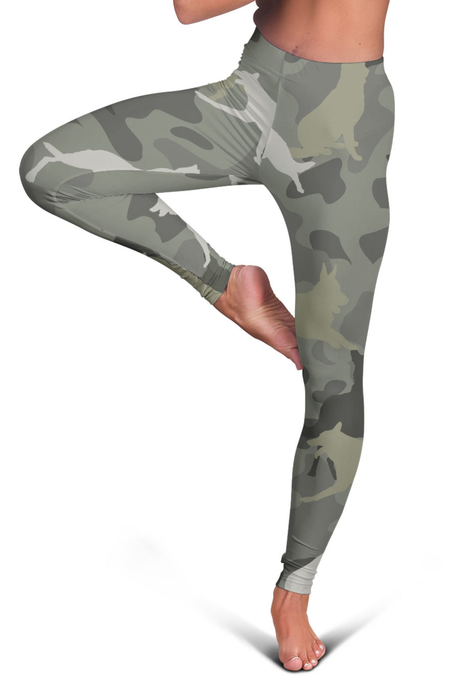 Berger Blanc Suisse Camo Legging