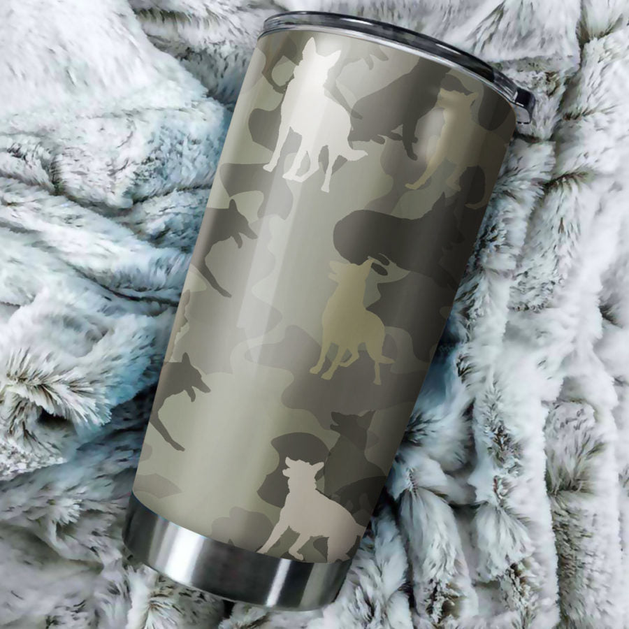 Berger Blanc Suisse Camo Tumbler Cup