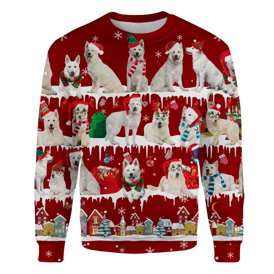 Berger Blanc Suisse - Snow Christmas - Premium Sweater