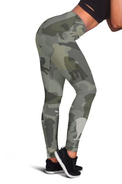 Bernese Mountain Dog Camo Legging