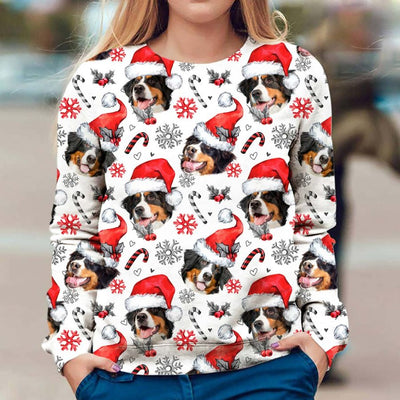 Bernese Mountain Dog - Xmas Decor - Premium Sweater