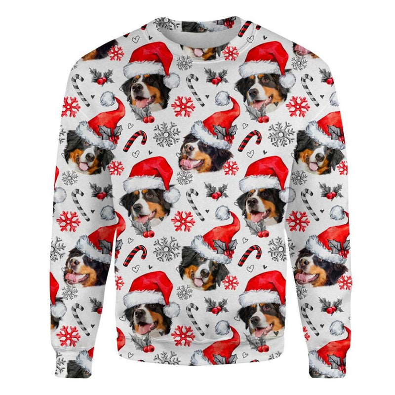 Bernese Mountain Dog - Xmas Decor - Premium Sweater