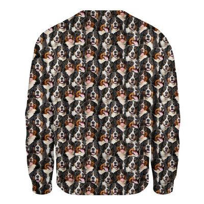 Bernese Mountain Dog - Full Face - Premium Sweater