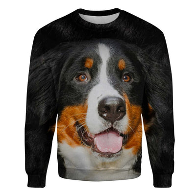 Bernese Mountain Dog - Face Hair - Premium Sweater
