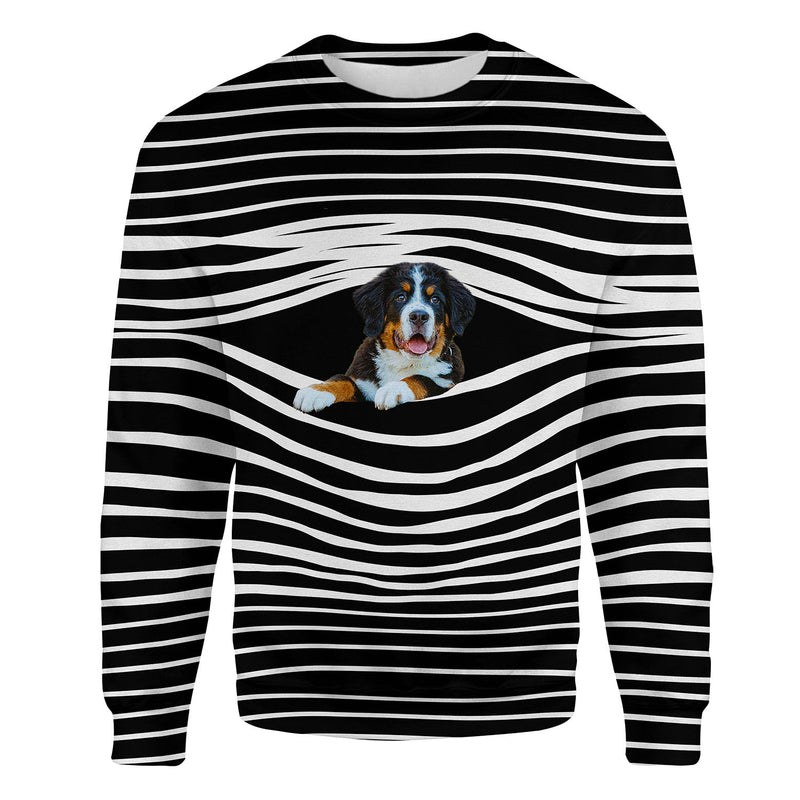Bernese Mountain - Stripe - Premium Sweater