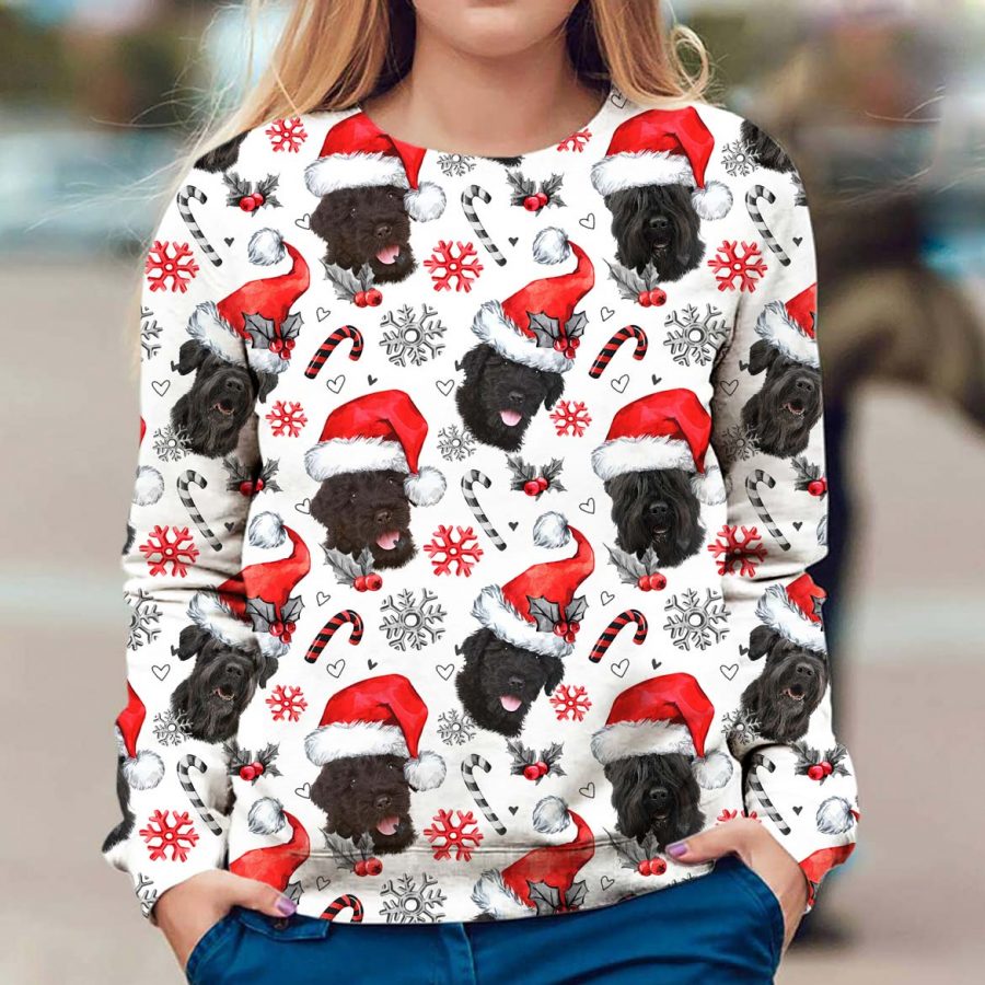 Black Russian Terrier - Xmas Decor - Premium Sweater