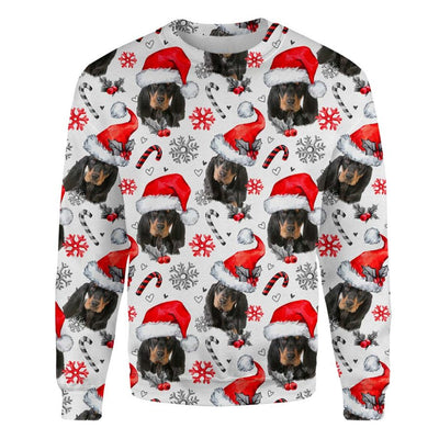 Black and Tan Coonhound - Xmas Decor - Premium Sweater