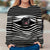 Black Pug - Stripe - Premium Sweater