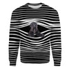 Black Russian Terrier - Stripe - Premium Sweater