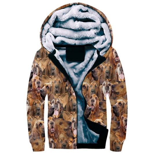 Bloodhound Full Face Fleece Hoodie